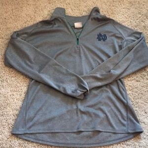 Notre Dame quarter zip